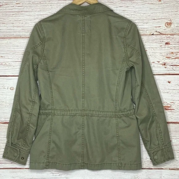 Madewell Passage Jacket in Army Green Sz S